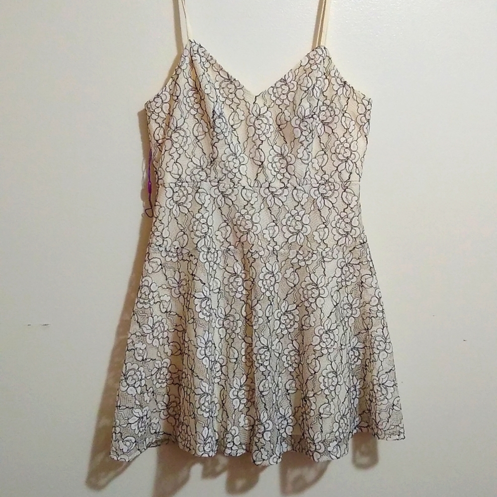 Alisa Pan Women's Adjustable Strap 12 Dress Lined